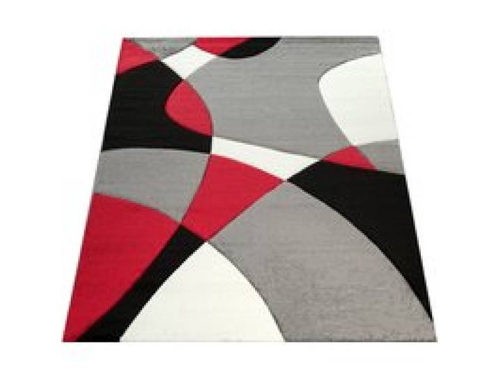 Tapis moderne Diamora rouge 60x110 cm