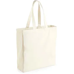 Westford Mill Classic Canvas Shopper Einkaufstasche W108 natural 39 x 42 x 13 cm