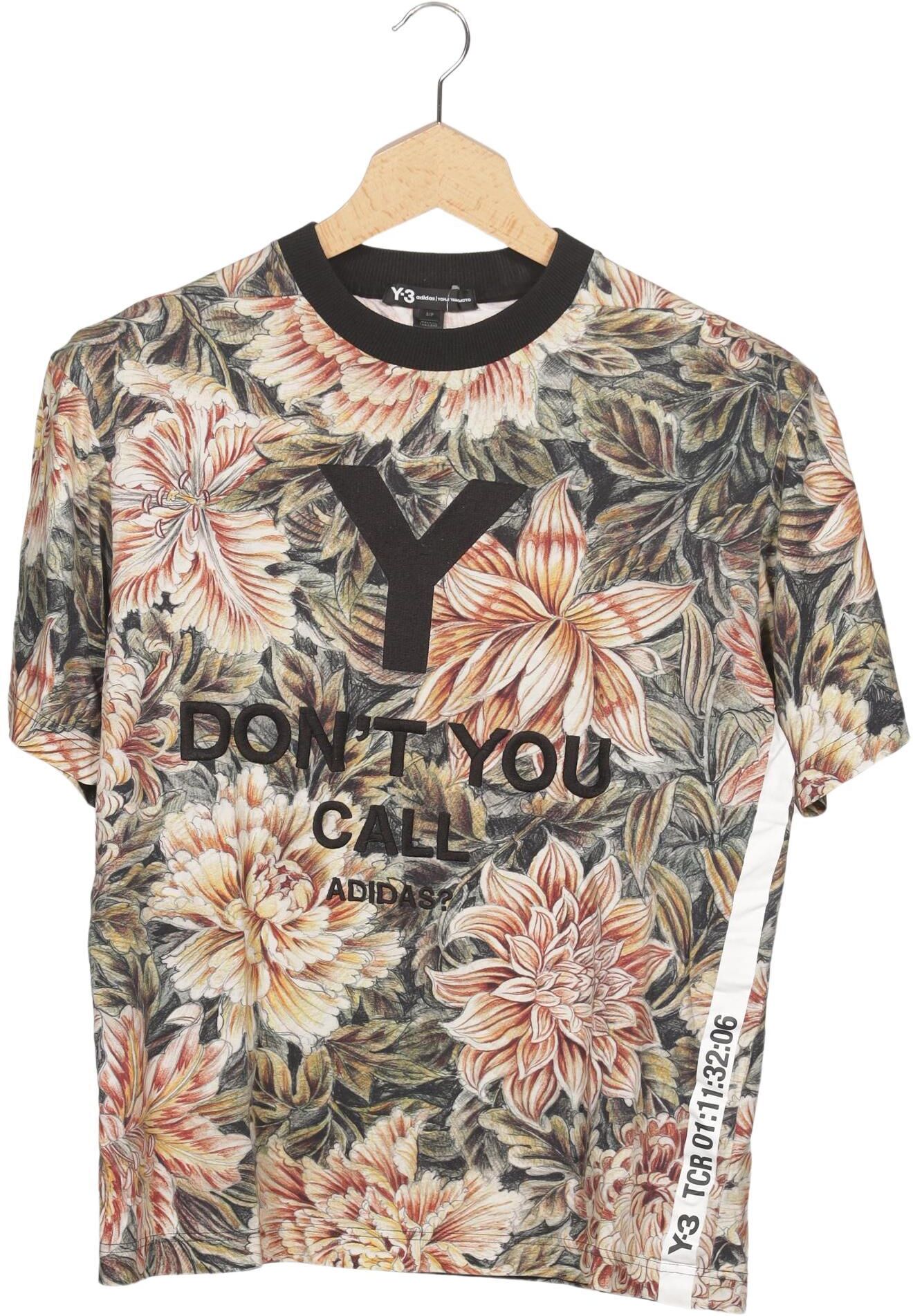 Y-3 Herren T-Shirt, Mehrfarbig, Gr. S, Baumwolle / Synthetik - Second Hand