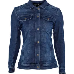 Rusty Stitches Dolly, Bluse/Textiljacke Damen - Blau - 40