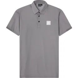 Cross Polo Brassie, kurzarm, hellgrau