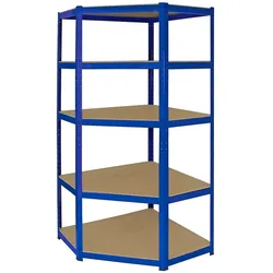 Monster Racking T-Rax Eckregal 90cm L x 45cm B - Blau