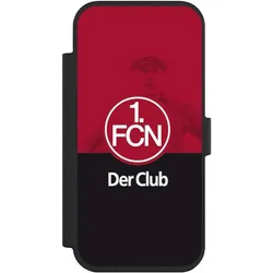 Nivocase Klapphülle für Apple iPhone Air Handyhülle aus Kunst Leder NIVOflip schwarz 1. FC Nürnberg Der (Apple iPhone Air), Smartphone Hülle, Schwarz