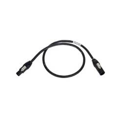 Neutrik 1027564 Strom Anschlusskabel Schwarz 1 m