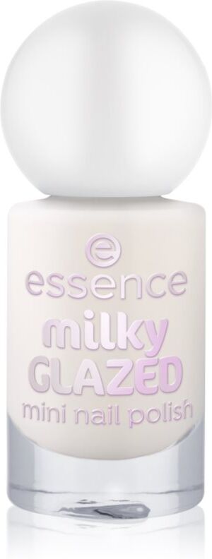 essence milky GLAZED nail polish mini shade 21 5 ml