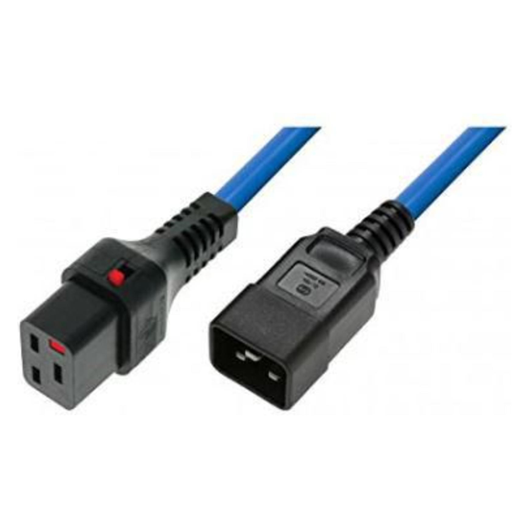 MicroConnect IEC LOCK C19 to C20 (3 m) (PC1376)