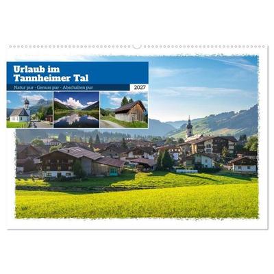 Urlaub im Tannheimer Tal (Wandkalender 2027 DIN A2 quer), CALVENDO Monatskalender
