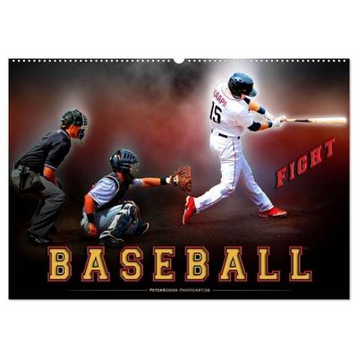 Baseball - Fight (Wandkalender 2026 DIN A2 quer), CALVENDO Monatskalender