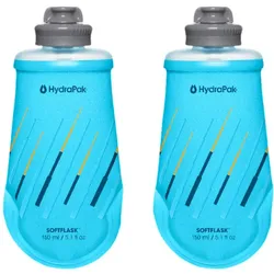 HYDRAPAK Trinkflasche SoftFlask 2x150 ml | Malibi Blue