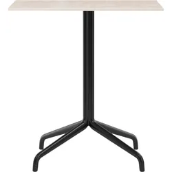 Harbour Column Star Base Keramik Tisch, quadratisch, 73 cm