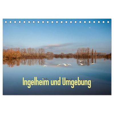 Ingelheim und Umgebung (Tischkalender 2026 DIN A5 quer), CALVENDO Monatskalender
