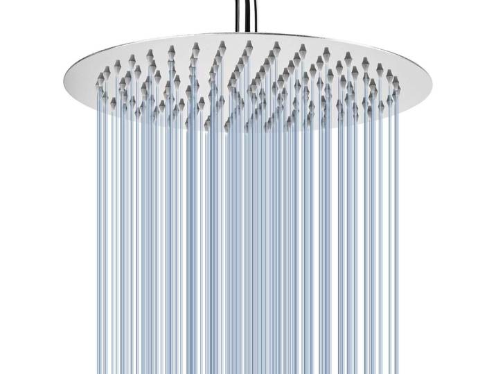 Regenbrause 30cm Edelstahl 304 Hochdruck Wand/Decke Chrom