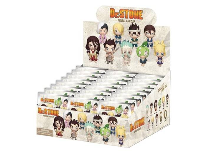 Dr Stone Sammelfigur-Clips – Box mit 24 Blindbeuteln