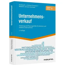 Unternehmensverkauf, Fachbücher von Andreas Schnee-Gronauer, Bärbel Schnee-Gronauer