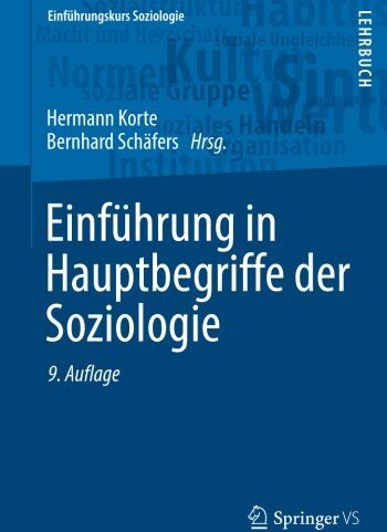 Hermann Korte - Einführung in Hauptbegriffe der Soziologie (Einführungskurs Soziologie) - Preis vom 30.09.2026 09:01:18 h