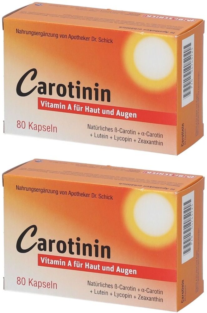 DR. SCHICK Carotinin Kapseln 2x 2x80 St
