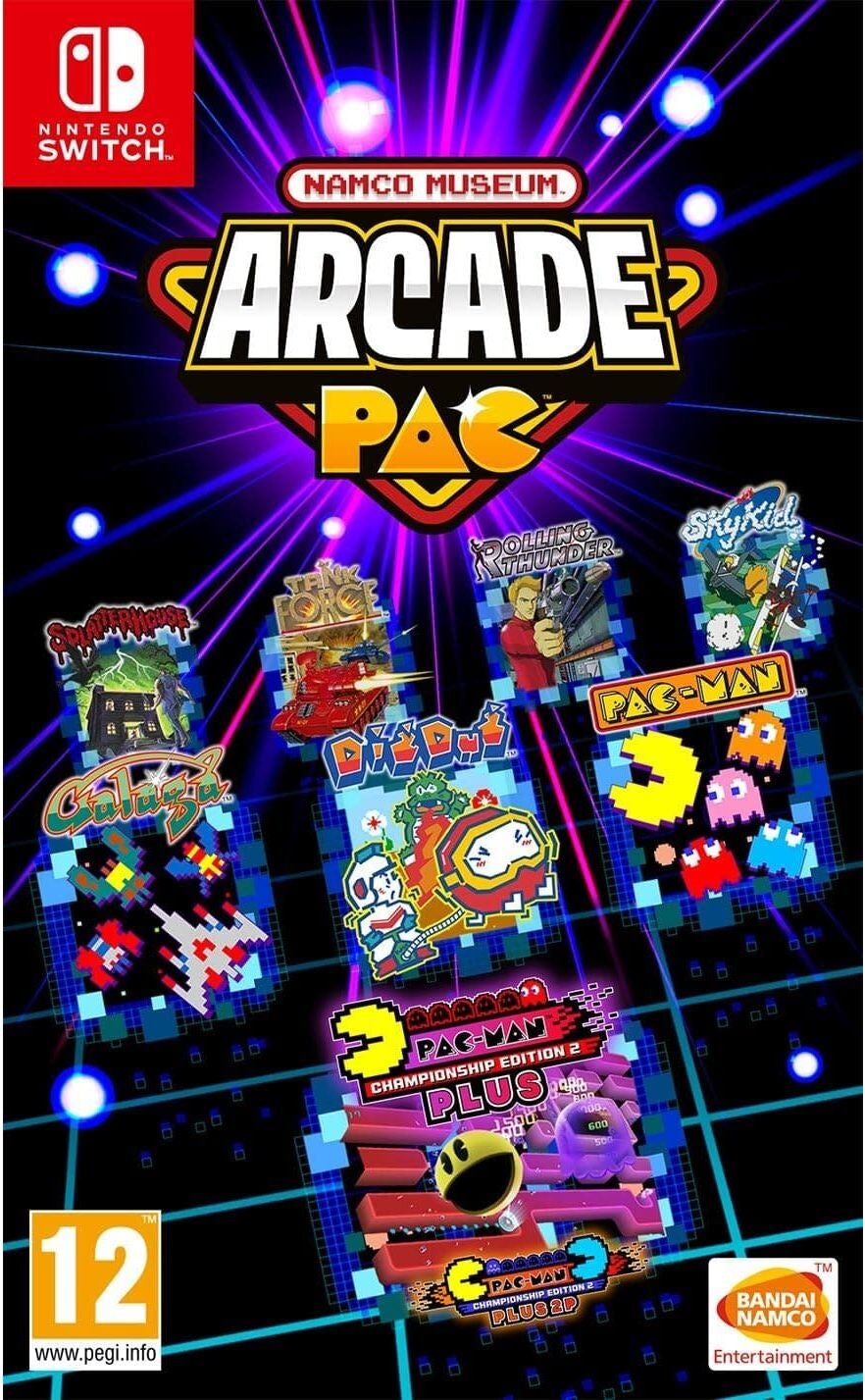 NAMCO MUSEUM ARCADE PAC (Nintendo Switch), Used - Good