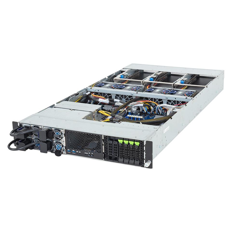 Gigabyte Intel Xeon 6700/6500 2U DP 4 x PCIe Gen5 GPUs (Speditionsversand) (6NXV24SX0DR000AAJ1)