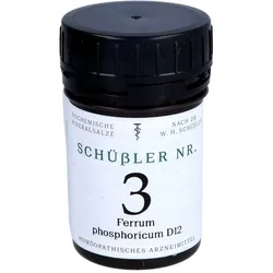 Schüssler Nr.3 Ferrum Phosphoricum D 12