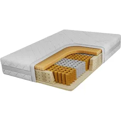 TASCHENMATRATZE TENE - 200/200 - H3 - Sivo