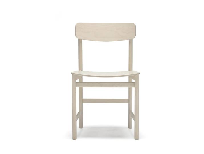 Stolab Chaise Pal Bouleau clair verni mat