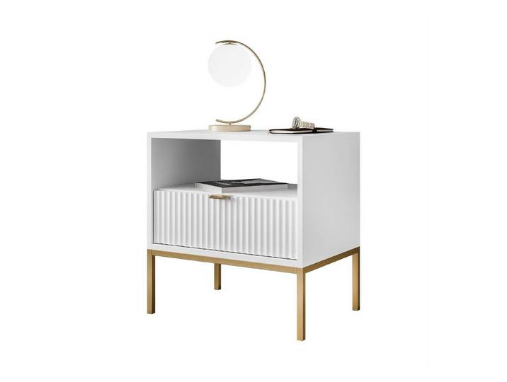 Lookway Nachttisch CORTADO GOLD S54, 54x39x56 cm
