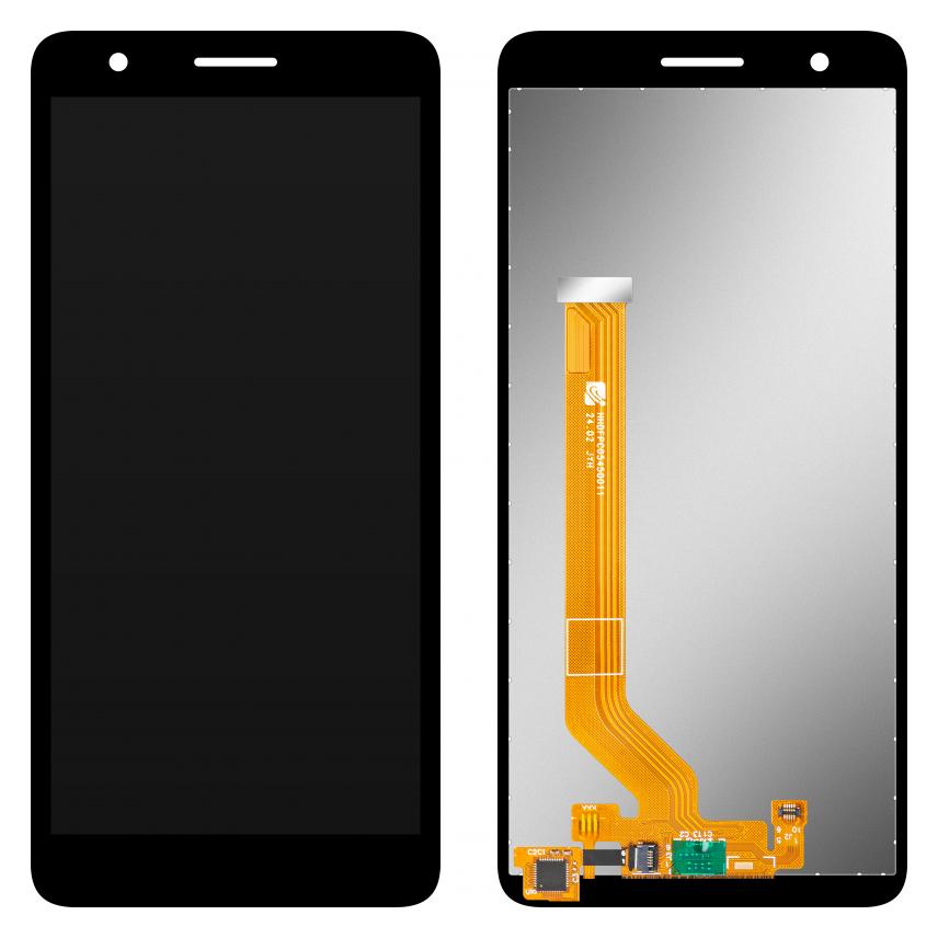 MP Display Unit für Nokia C02, w/o Frame, Aftermarket, Schwarz (Display, Nokia C02) (58281987)