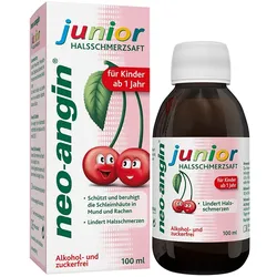 NEO-ANGIN junior Halsschmerzsaft 100 ml