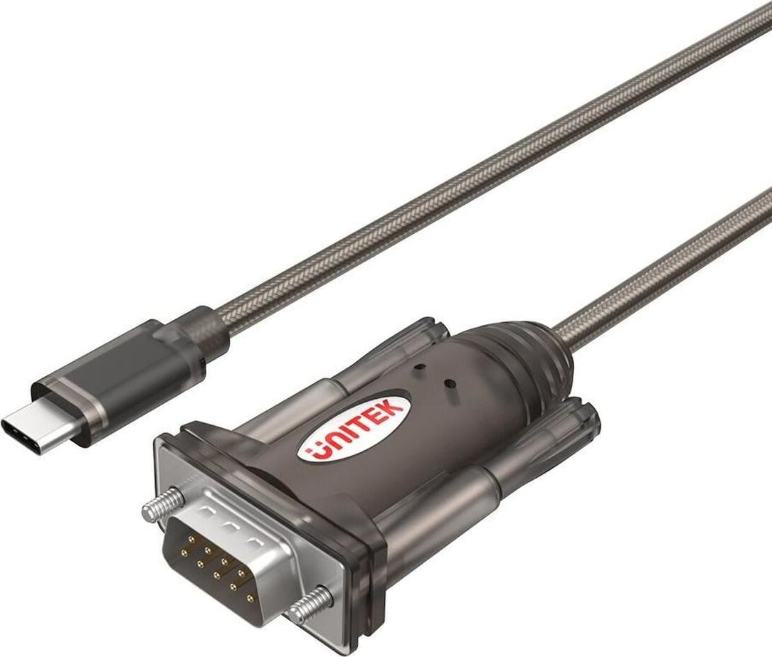 UNITEK Y-1105K Seriële kabel, zwart, 1,5 meter, DB-9