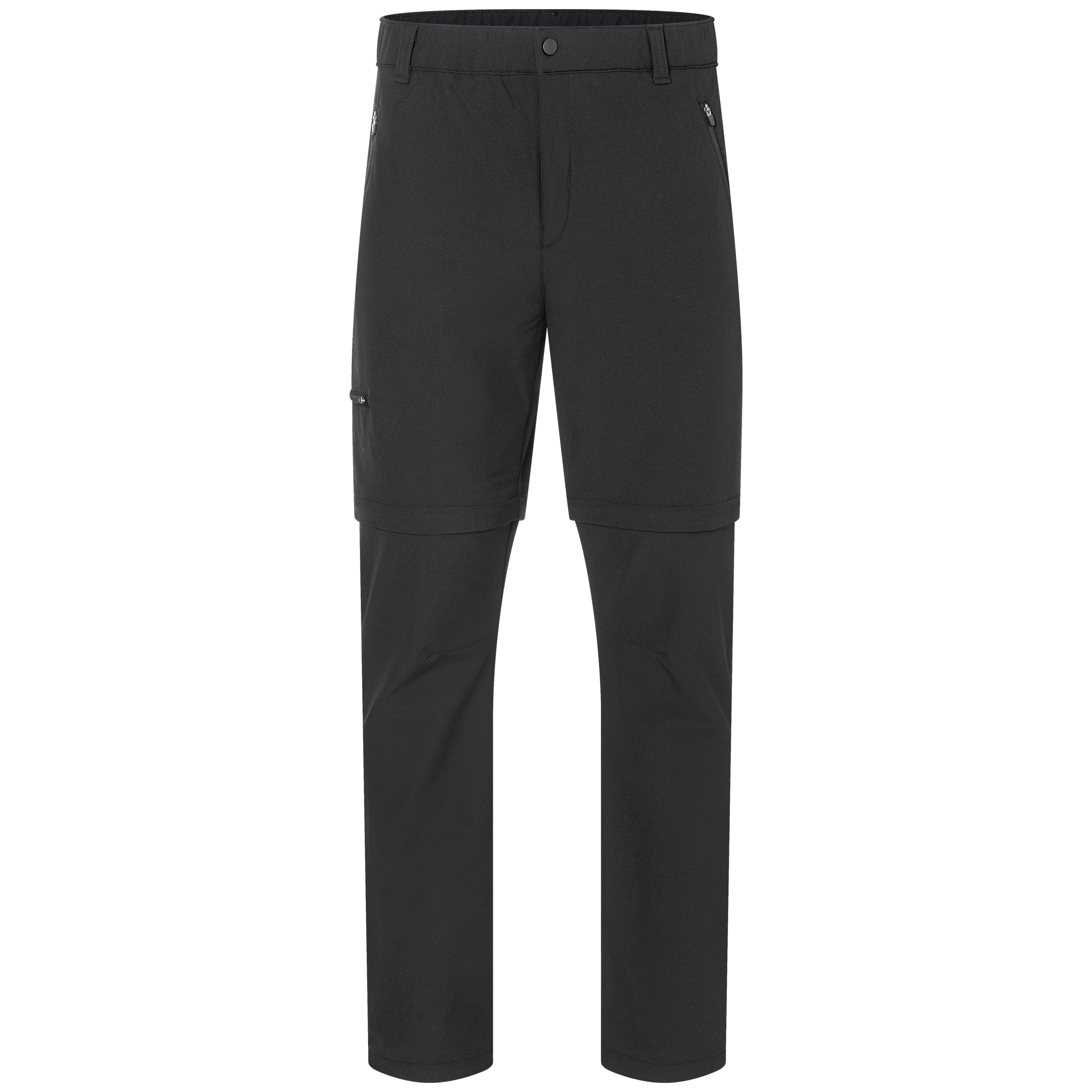 Bergzeit Basics Meru Clamart T-Tipp Hose Herren Zip-Hosen schwarz Größe XL Trekking Elastisch