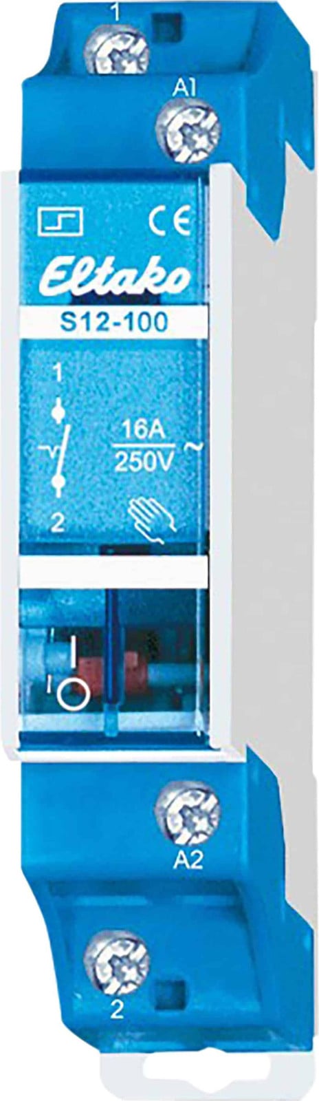 Eltako S12-100-8V impulsdrukker 1S 16A 21100010
