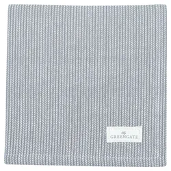 GreenGate Stoffserviette Alicia, pale grey