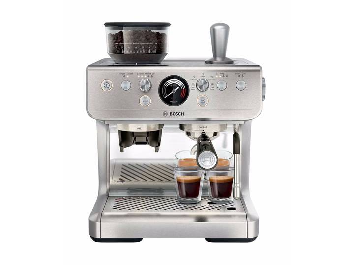 Bosch Serie 4 PFE403C3 Siebträgermaschine – Siebträgermaschine/Espressomaschine – edelstahl