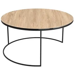 Akante Couchtisch Dolce Vita Keramik Braun Eiche