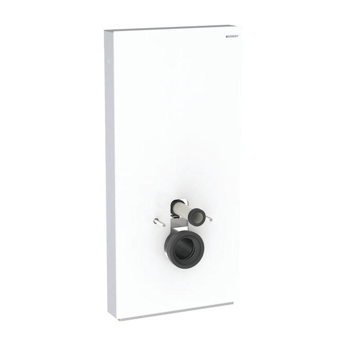 Geberit Monolith Wand-WC-Modul 131022SI5 Bauhöhe 101 cm, Glas weiß