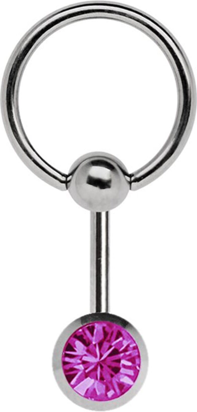 Intimpiercing ADELIA´S "Piercing  Intimpiercing ", pink, Piercings, Damen, Titan, Intimpiercing