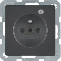 Berker Steckdose anth/sa 6765096086