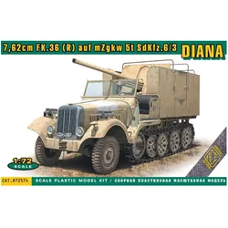 Ace Sdkfz.6/3 DIANA 7,62cm FK.36 (R) auf mZgkw 5t