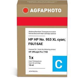 AgfaPhoto kompatibel für HP 953XL, F6U16AE, 1600 Seiten, cyan,  Tinte