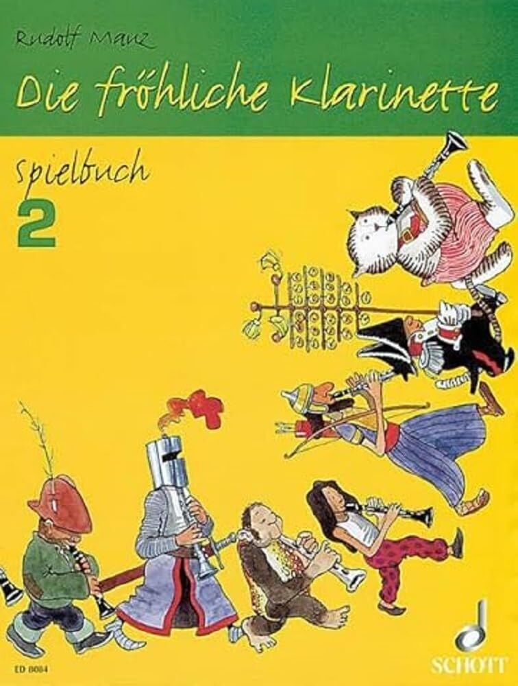 Rudolf Mauz - Die fröhliche Klarinette. Spielbuch. Band 2 - Preis vom 06.10.2026 07:26:00 h