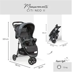 Hauck, Kinderwagen, Buggys & Sportwagen Buggy Citi Neo II inkl. XXL Zubehörpaket (6 Monate - 4 Jahre)