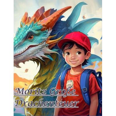 Moritz Große Drachenteuer, Gebundene Ausgabe von Andre Thill, Blurb