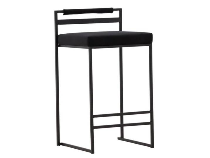 Livetastic Barhocker-Set, Schwarz, Metall, Füllung: Schaumstoff, 45x80x41 cm, Esszimmer, Barmöbel, Barhocker