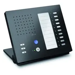 TCS CAI1110-0156 Audio Innenstation zum Freisprechen Serie Carus ADAPTO +10 Tasten, Tischgerät schwarz CAI11100156