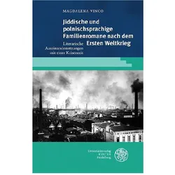 Jiddische und polnischsprachige Familienromane nach dem Ersten Weltkrieg, Fachbücher von Magdalena Vinco