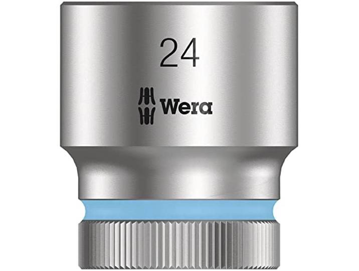 Wera 05003614001 8790 HMC Douille Zyklop à emmanchement 1/2\ \, 24.0 mm\, Argent