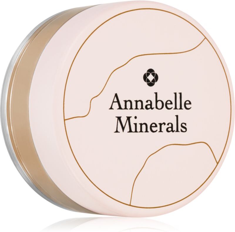 Annabelle Minerals Matte Mineral Foundation mineral powder foundation for a matt look shade Golden Light 4 g