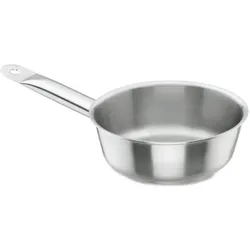 Lacor Chef Classic Sauteuse konisch D22cm 2.1lt, Pfanne + Kochtopf, Silber, Grau