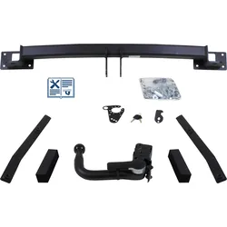 GDW Anhängerkupplung abnehmbar Kugelstange von unten gesteckt - MERCEDES-BENZ E-KLASSE Cabriolet