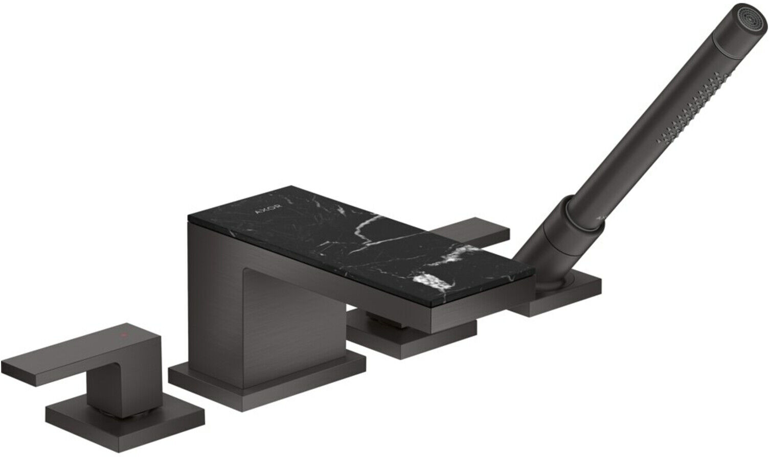Hansgrohe Fertigset Axor MyEdition 4-L-BW-Rand-Arm., o. Pl., brush. bla vc (47432340)